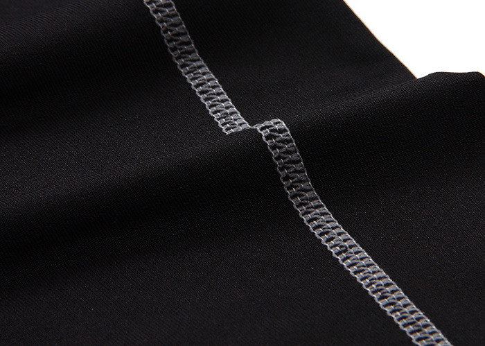 OEM winter fleece-lined fitness shirts
