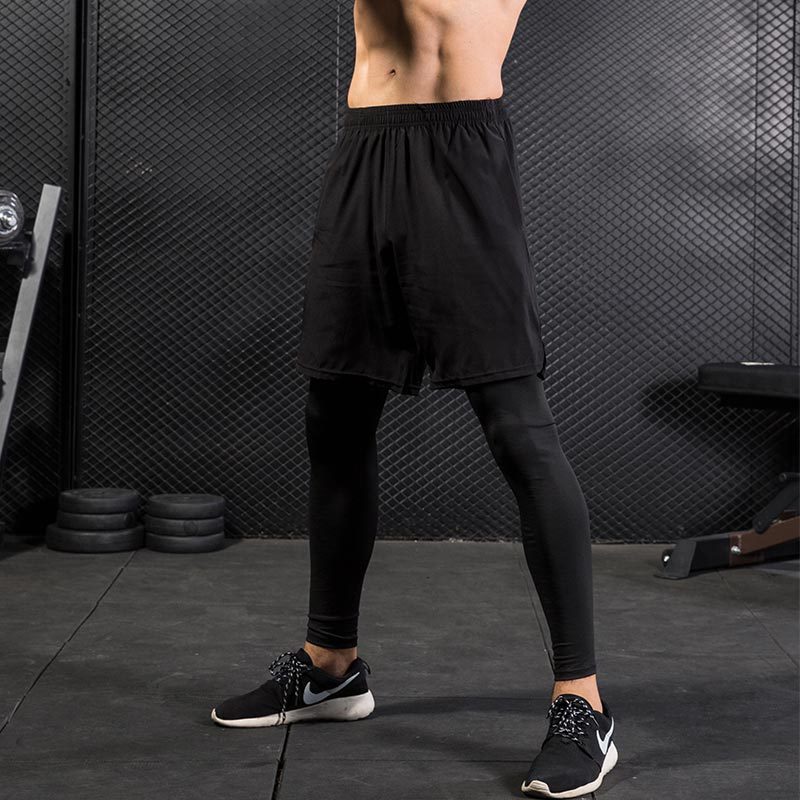 Men's compression fitness pants