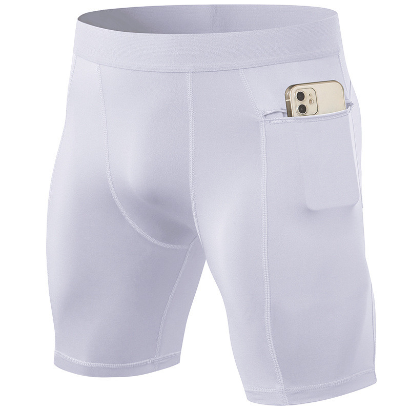 zip pocket fitness shorts