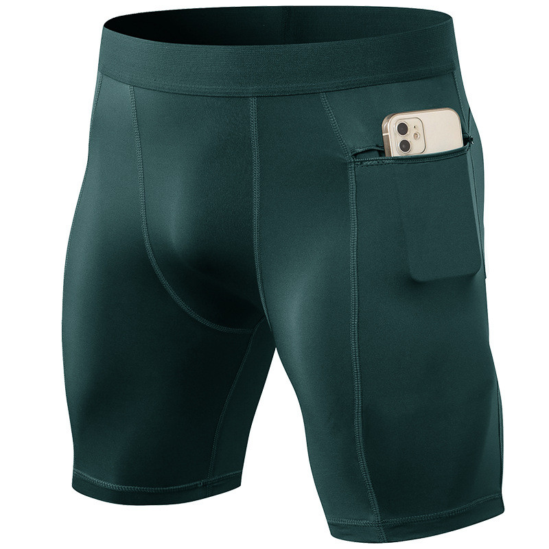 zip pocket fitness shorts