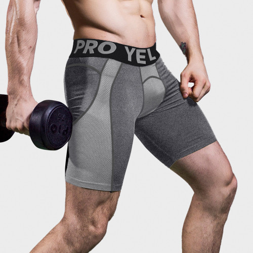 OEM & ODM Men's PRO Sports Shorts - High-Elastic Quick-Dry Mesh Breathable Compression Fitness Training & Running Shorts for Wholesale & Sourcing Agents1045