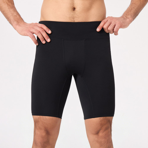 Wholesale Compression Pilates Yoga Shorts for Men | Competition-Grade, Quick-Dry & Breathable 5/4 Pants for Training - OEM & ODM Manufacturing Available!61401