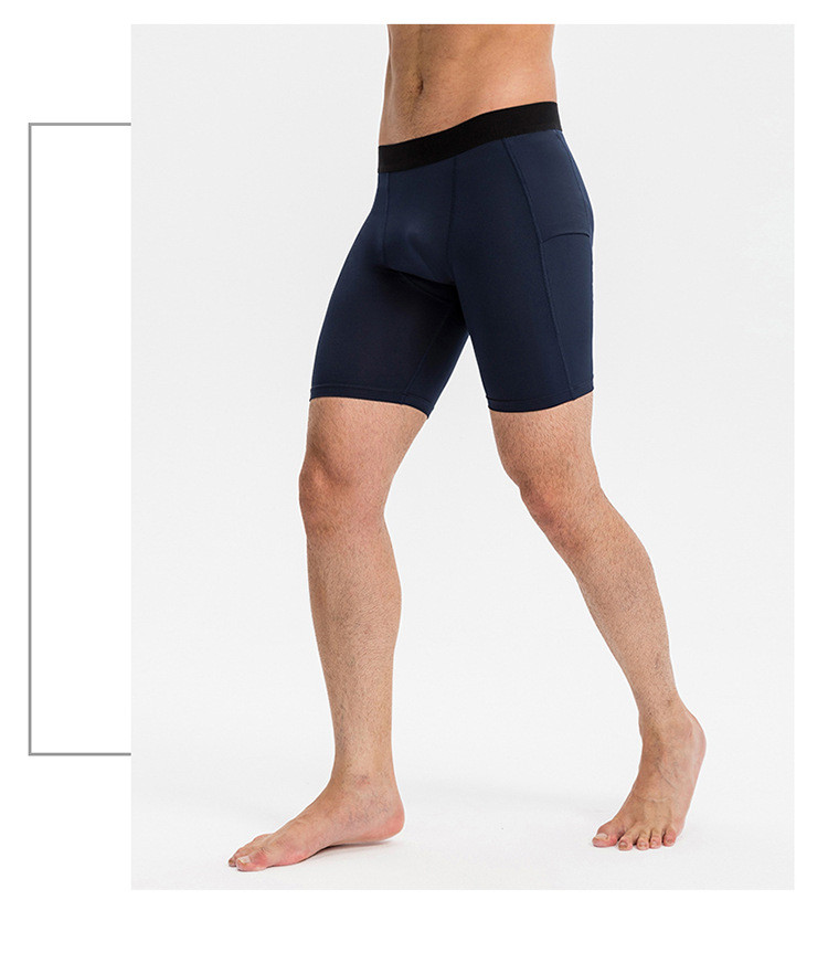 OEM men's compression fitness shorts