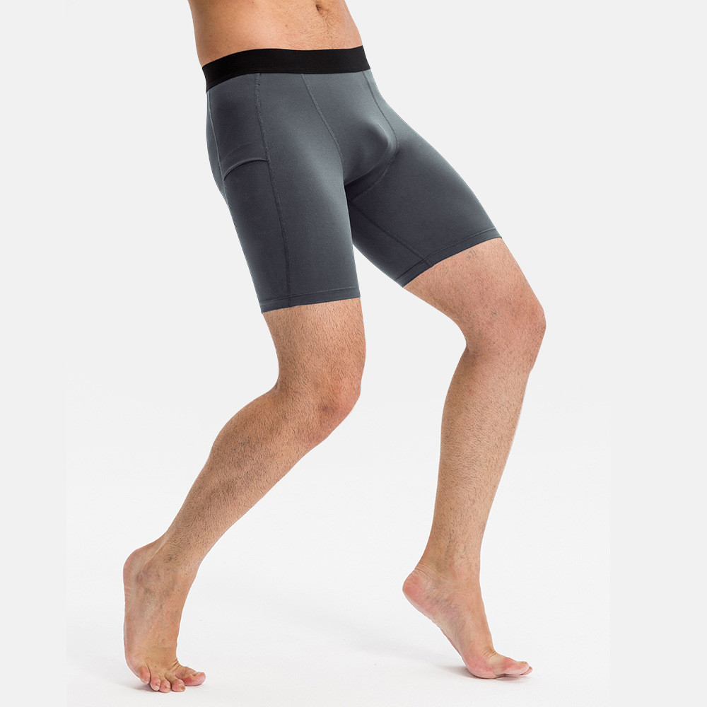 custom fitness shorts with pocket