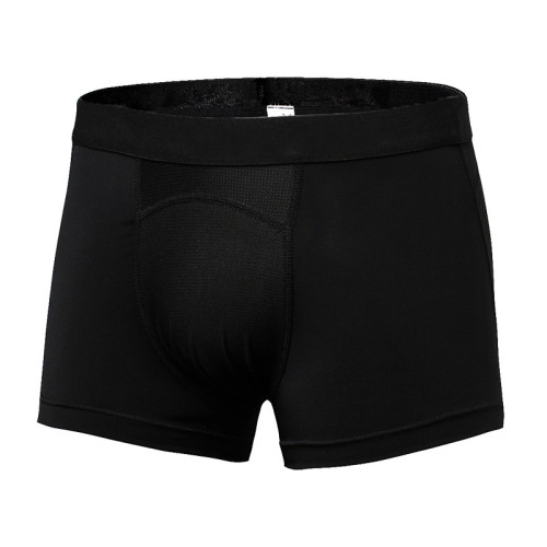 OEM & ODM Men's Sports Underwear - 2nd Generation Cooling Breathable Running Fitness Shorts, High-Elastic Moisture-Wicking Quick-Dry Ice Silk for Optimal Performance | Wholesale Sourcing Agents Welcom