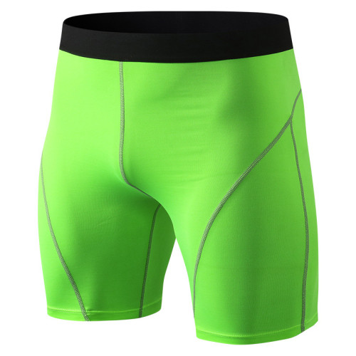 1024Men's PRO Sports Fitness Running Compression Training Shorts - OEM & ODM Available - High-Elastic, Quick-Dry, Moisture-Wicking Compression Pants for Wholesale and Sourcing Agents