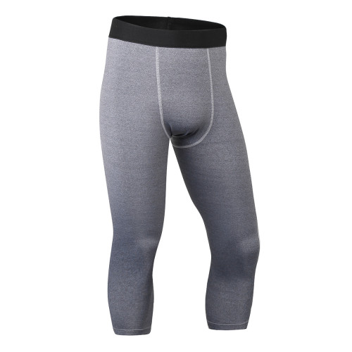Men's PRO 7/4 Compression Pants and Shorts for Sports Fitness Running - Quick-Dry, High-Elastic Activewear | OEM, ODM, Wholesale Sourcing Agents1050