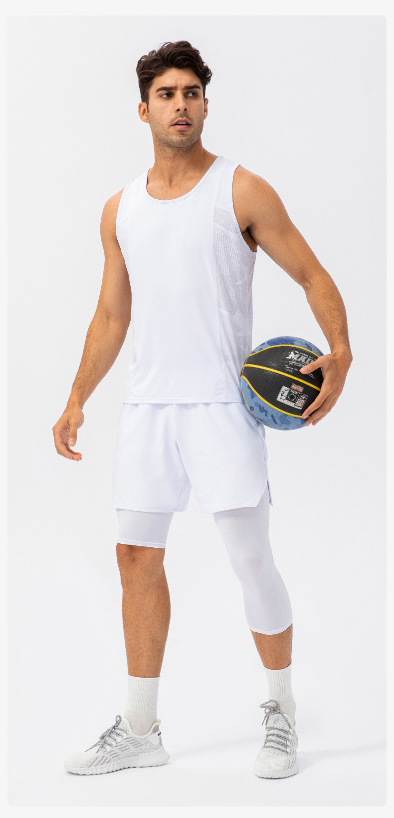 high-elastic basketball training pants