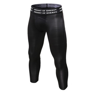 OEM & ODM Men's PRO 7/4 Fitness Running Training Moisture-Wicking Breathable Quick-Dry High-Elastic Compression Pants 6050 | Wholesale Sourcing Agents for Trendy Sportswear.
