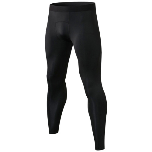 Men's Compression Fitness Long Pants - High-Elastic Quick-Dry Sports Trousers | Breathable, Moisture-Wicking Training Pants | OEM, ODM, and Wholesale Available for Global Brands11323