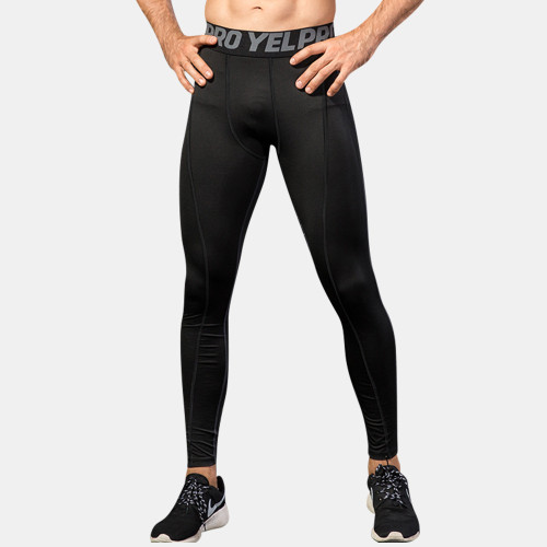 High-Elastic Men's PRO Sports Pants | OEM/ODM Compression Trousers for Fitness and Running | Breathable & Quick-Dry Activewear | Bulk Orders Welcome1060.