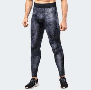 Men's PRO Fitness Running Training Long Pants with 3D Stereoscopic Print - High-Elastic Compression, Quick-Dry, Available for OEM, ODM, and Wholesale Partnerships4010