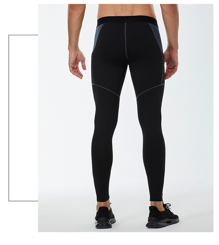 high-elastic compression trousers