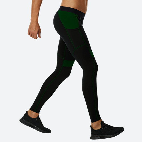 Men's PRO Fitness Long Pants - High-Elastic Quick-Dry Moisture-Wicking Compression Trousers with Pocket | OEM, ODM, and Bulk Orders Welcome01319