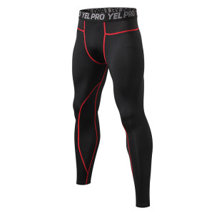 Men's PRO Compression Pants for Outdoor Fitness - Quick-Dry Training Trousers with High-Elastic Mesh Splicing | OEM, ODM, Wholesale, Sourcing Agents91305