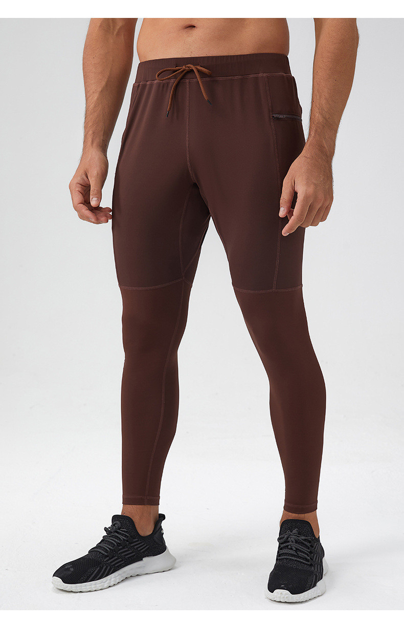 ODM fitness trousers with zip pocket