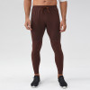 OEM & ODM Men's Nylon Fitness Running Long Pants with Zip Pocket - Quick-Dry, Breathable Calf Compression Sports Trousers for Wholesale and Sourcing Agents | Model 31343