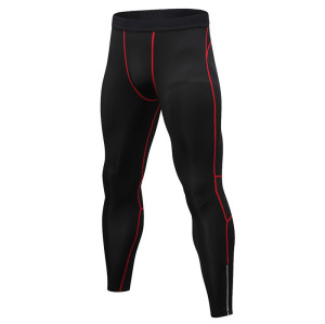 Wholesale Men's Sports Long Pants - Premium High-Elastic Quick-Dry Compression Trousers for Night Running & Fitness Training | OEM/ODM Available | Special Offer Model 91301