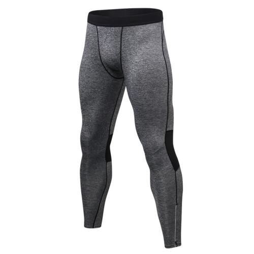 Wholesale Men's Sports Long Pants - Premium High-Elastic Quick-Dry Compression Trousers for Night Running & Fitness Training | OEM/ODM Available | Special Offer Model 91301
