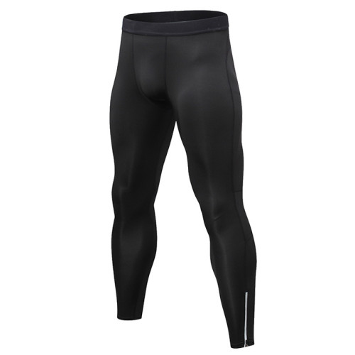 Wholesale Men's Sports Long Pants - Premium High-Elastic Quick-Dry Compression Trousers for Night Running & Fitness Training | OEM/ODM Available | Special Offer Model 91301