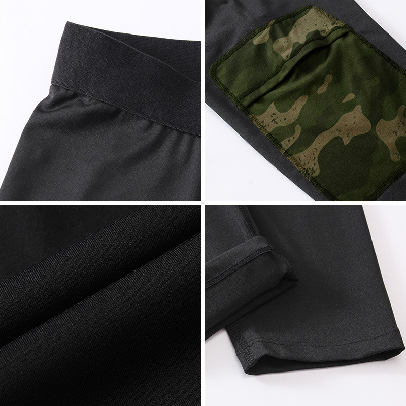 Camouflage long trousers for sports