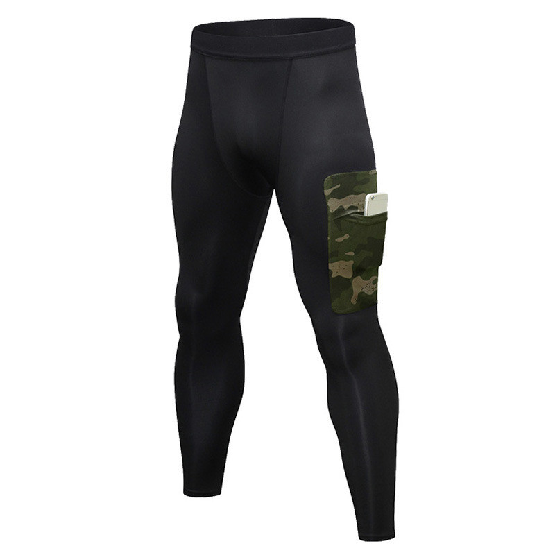 Men's camouflage fitness pants