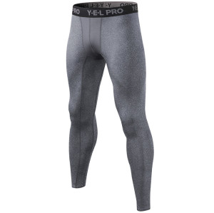Men's PRO Compression Sports Pants - High-Elastic, Quick-Dry Fitness Training & Running Long Trousers | OEM/ODM, Wholesale Solutions for Activewear Manufacturers6030