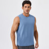Bulk Men's Running Fitness Quick-Dry Sleeveless Vest - Anti-Bacterial, Breathable Sports Tank Top with Sun Protection | OEM & ODM Solutions 51119 for Wholesale Partners