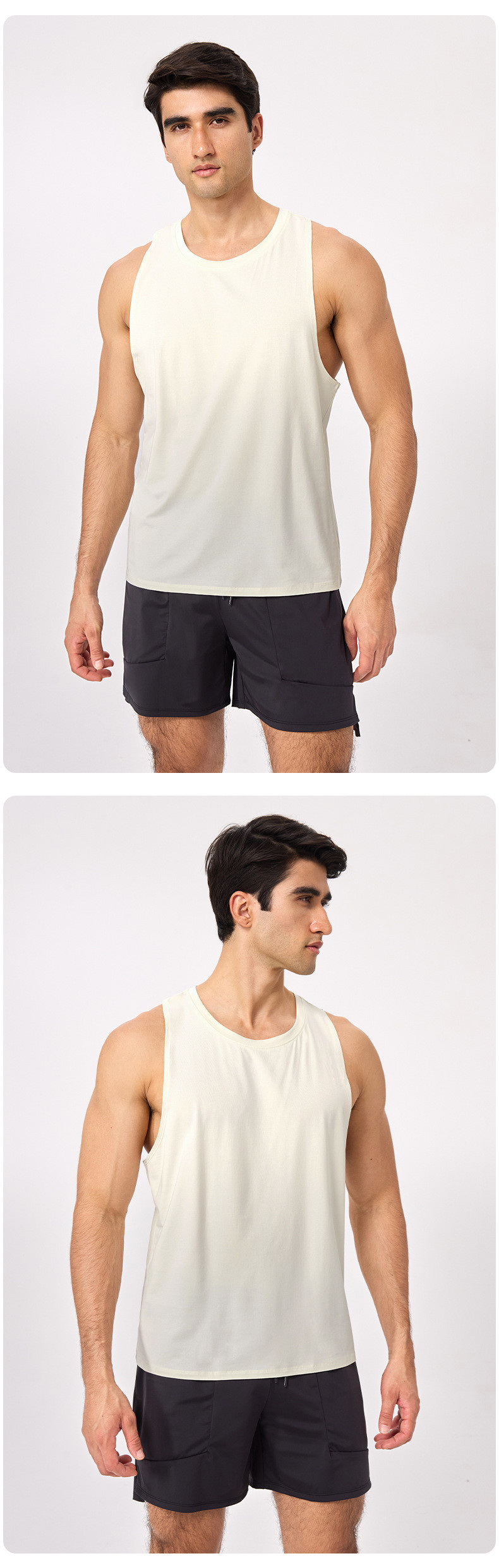 wholesale men's modal sports vest