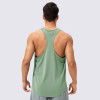 41115European & American Men's Loose Fitness Vest | OEM, ODM & Wholesale Sports Top | Quick-Dry Breathable Round Neck Training Tank Top | Your Trusted Sourcing Partner for Quality Gym Apparel