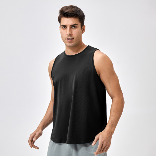 OEM & ODM Men's Summer Loose Fitness Vest - Breathable Running Sports Top, Sleeveless Quick-Dry Training Tank Top for Wholesale & Sourcing Agents41117
