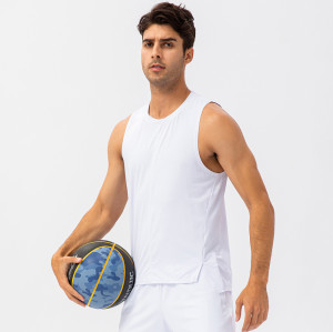 Men's Quick-Dry Basketball Running Tank Top - Summer Loose Fitness Vest | OEM/ODM Manufacturing and Wholesale Solutions for Activewear21113