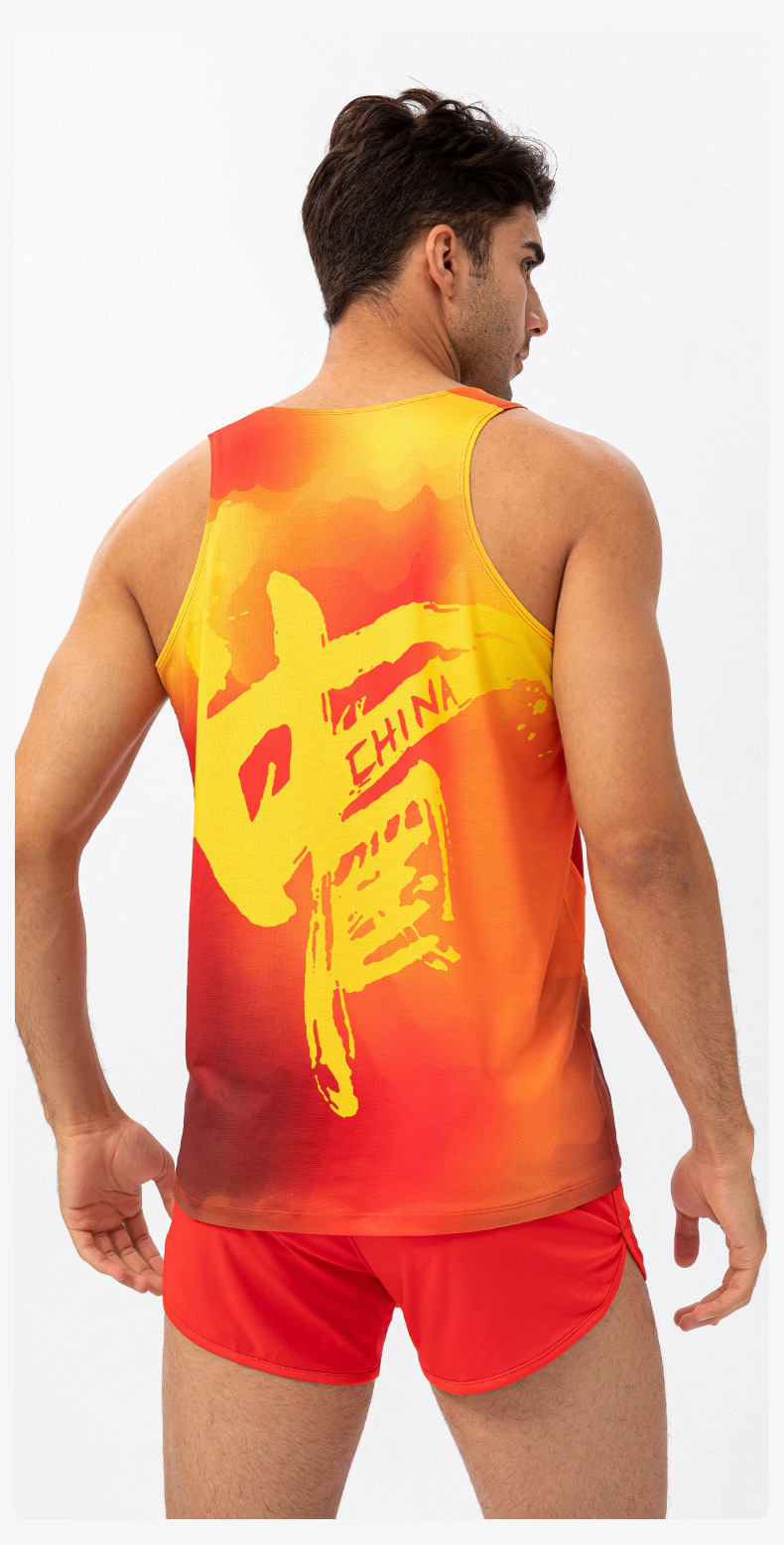 breathable fitness tank top for men