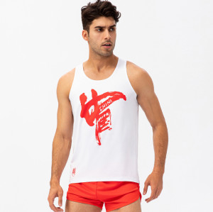 Y132202Summer Quick-Dry Marathon Sports Vest for Men - Breathable Fitness Tank Top | OEM & ODM Solutions | Parent-Child Matching Running Apparel | Wholesale Activewear Sourcing Services