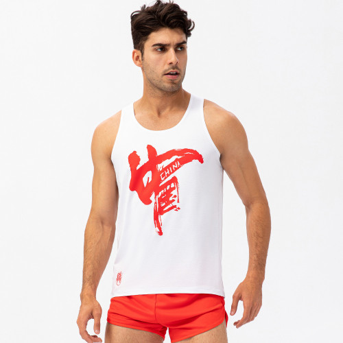 Y132202Summer Quick-Dry Marathon Sports Vest for Men - Breathable Fitness Tank Top | OEM & ODM Solutions | Parent-Child Matching Running Apparel | Wholesale Activewear Sourcing Services