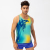 Y132202Summer Quick-Dry Marathon Sports Vest for Men - Breathable Fitness Tank Top | OEM & ODM Solutions | Parent-Child Matching Running Apparel | Wholesale Activewear Sourcing Services