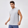 OEM & ODM European & American Men's Wide-Strap Sports Vest - Loose Quick-Dry Basketball Running Hooded Fitness Tank Top 41116 | Wholesale Activewear and Sourcing Agents