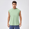 OEM & ODM European & American Men's Wide-Strap Sports Vest - Loose Quick-Dry Basketball Running Hooded Fitness Tank Top 41116 | Wholesale Activewear and Sourcing Agents