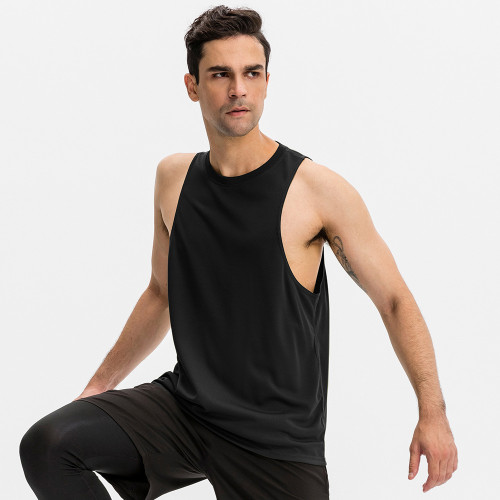 Men's Breathable Loose Sports Vest - Quick-Dry Tank Top for Running & Basketball Training | OEM, ODM Services | Wholesale Sourcing for Activewear & Sportswear01107