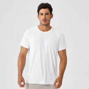 OEM & ODM Men's Ice Silk Sun Protection T-Shirt - Quick-Dry Short Sleeve Fitness Running Top for Spring/Summer - Perfect for Wholesale & Sourcing Needs51233
