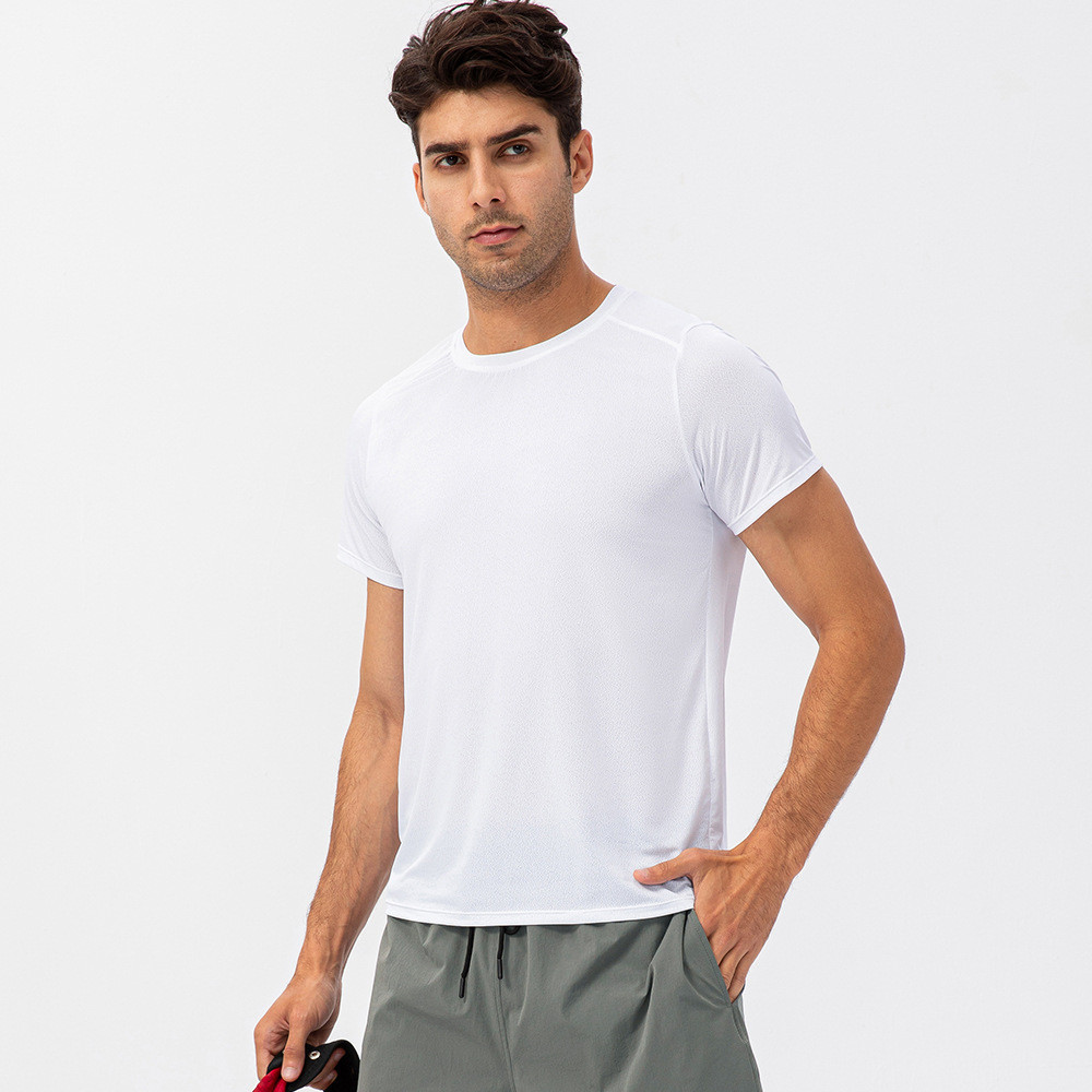 round neck moisture-wicking tee