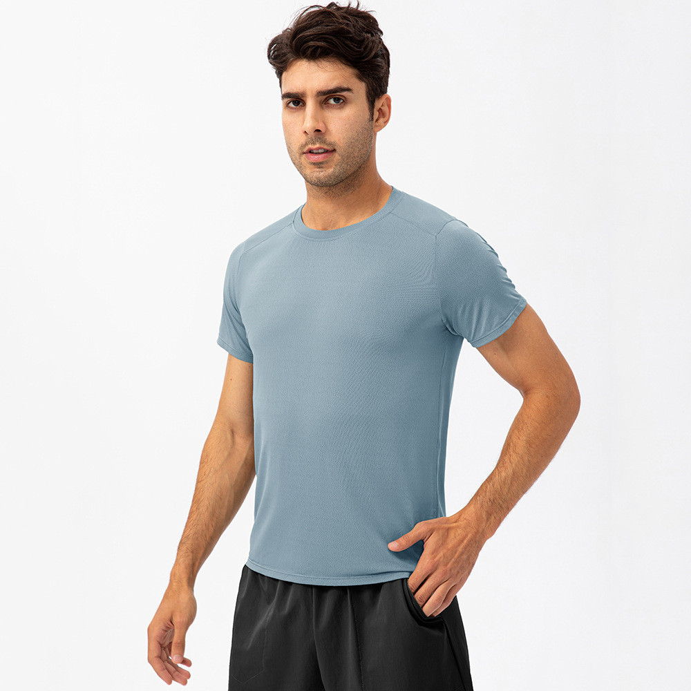 round neck moisture-wicking tee
