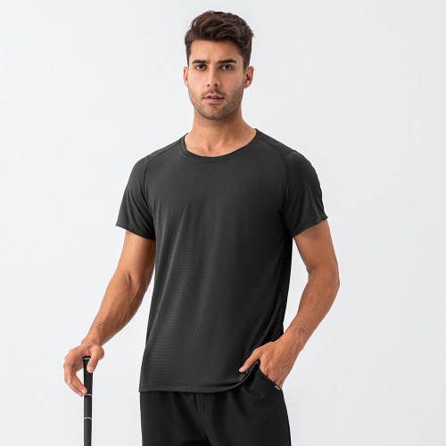 OEM & ODM Summer Men's Round Neck Loose Sports T-Shirt - Moisture-Wicking, Quick-Dry, Breathable Fitness Short Sleeve Outdoor Running Top for Wholesalers and Sourcing Agents31226