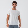 Wholesale Men's Summer Cooling Quick-Dry Fitness T-Shirt | OEM & ODM Options | Breathable Round Neck Casual Sports Top for Sourcing Agents and Distributors31224