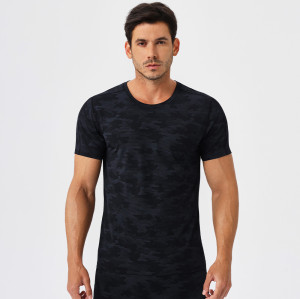 Wholesale Men's Breathable Cooling T-Shirt - Loose Fit Short Sleeve for Outdoor Running & Fitness Training | OEM, ODM & Sourcing Agent Services Available51231