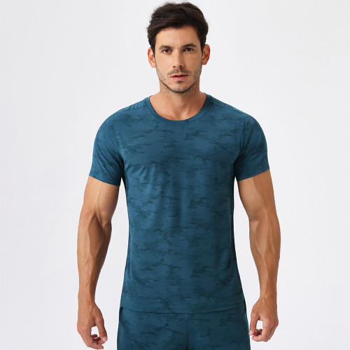 Wholesale Men's Breathable Cooling T-Shirt - Loose Fit Short Sleeve for Outdoor Running & Fitness Training | OEM, ODM & Sourcing Agent Services Available51231