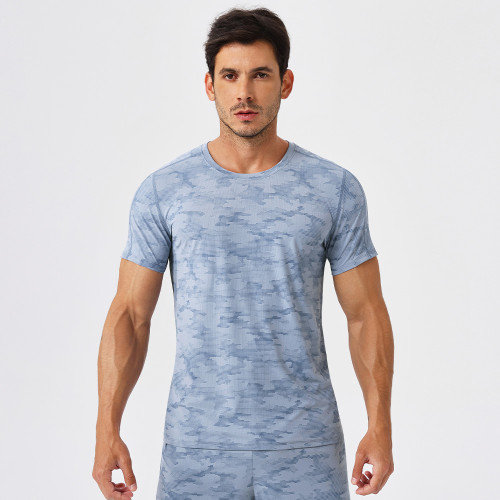 Wholesale Men's Breathable Cooling T-Shirt - Loose Fit Short Sleeve for Outdoor Running & Fitness Training | OEM, ODM & Sourcing Agent Services Available51231