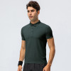 Wholesale Unisex Quick-Dry Polo Shirt - Nylon Cooling Fitness Tee for Activewear | OEM & ODM Services Available | D15003
