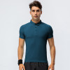 Wholesale Unisex Quick-Dry Polo Shirt - Nylon Cooling Fitness Tee for Activewear | OEM & ODM Services Available | D15003