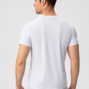 Eco-Friendly Men's Quick-Dry Sports Short Sleeve Top | Breathable Loose-Fit for Running | Partner with Us for OEM, ODM, and Wholesale Opportunities!21222